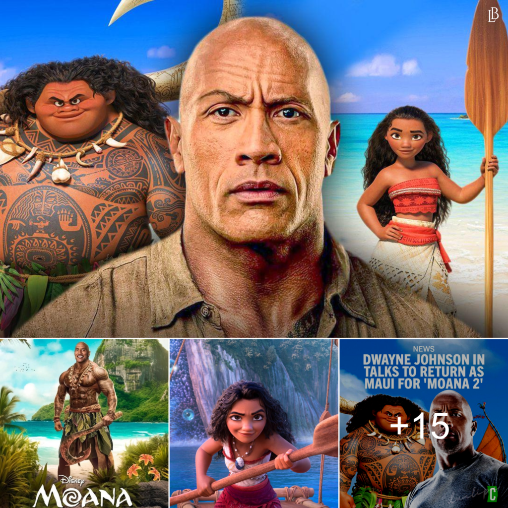 Moana 2 New Image Revealed With Confirmation of Dwayne Johnson and Auli